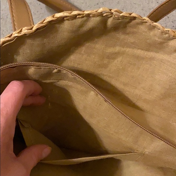 Last 1️⃣! Round woven camel beach bag - Picture 8 of 8